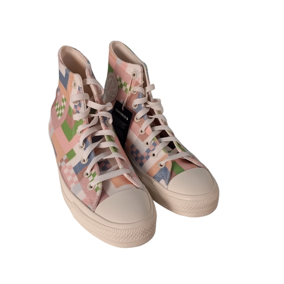 NWT | Converse Chuck Taylor All Star Crafted Abstract Stripes High Top Sneaker - Picture 5 of 12